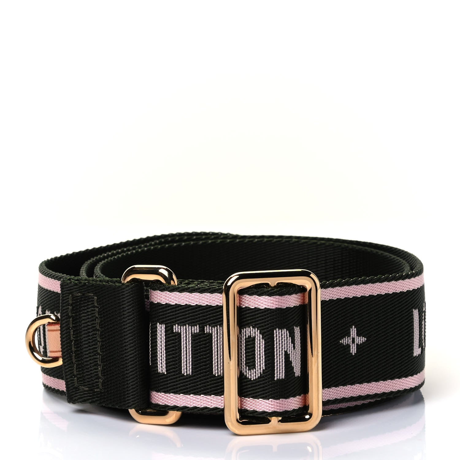 Louis Vuitton Nylon Bandouliere Shoulder Strap Kaki 2 of 3