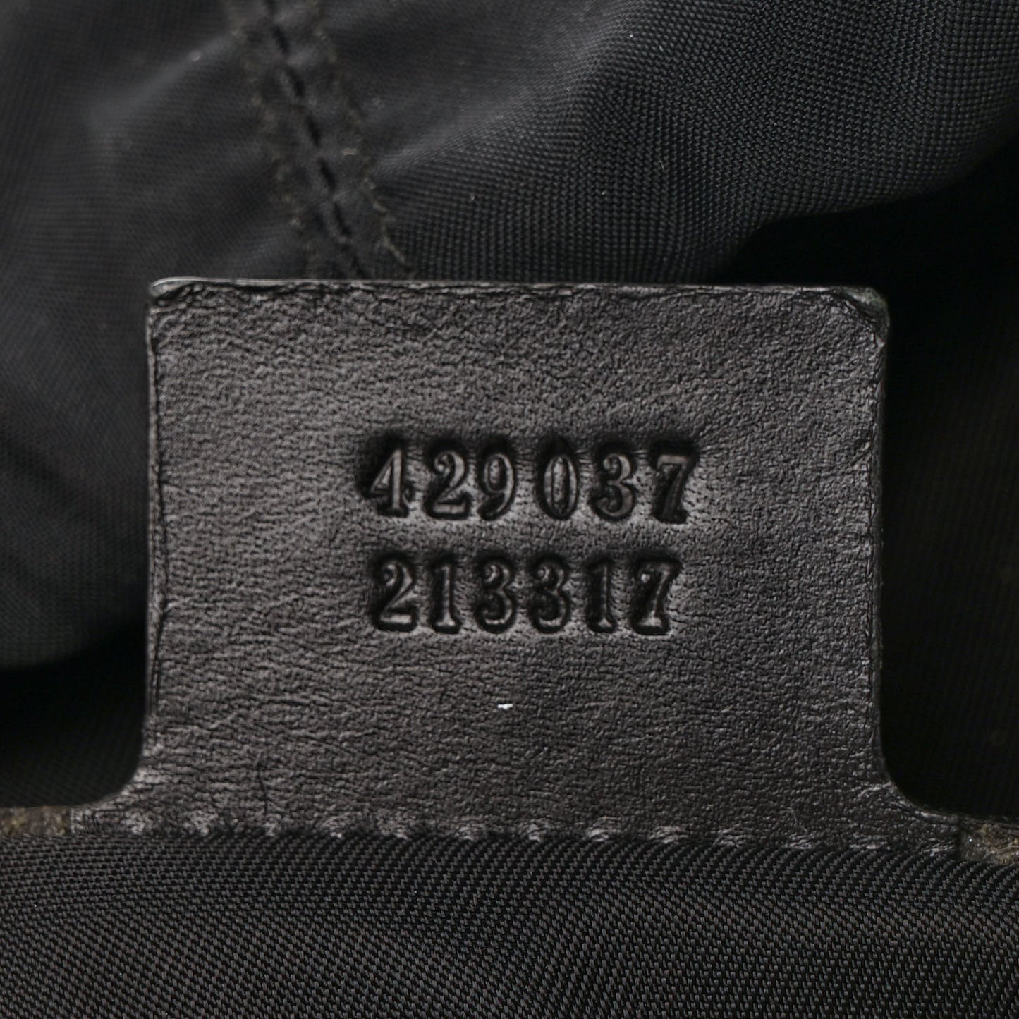 Techno Canvas Web Double Buckle Backpack Black