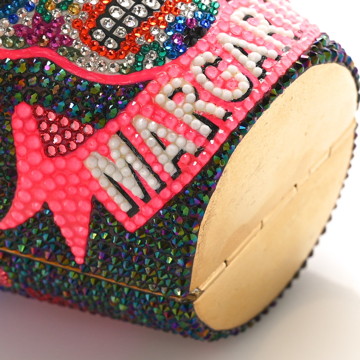 Judith Leiber Crystal Frozen Margarita Minaudiere Clutch Multicolor 9 of 11