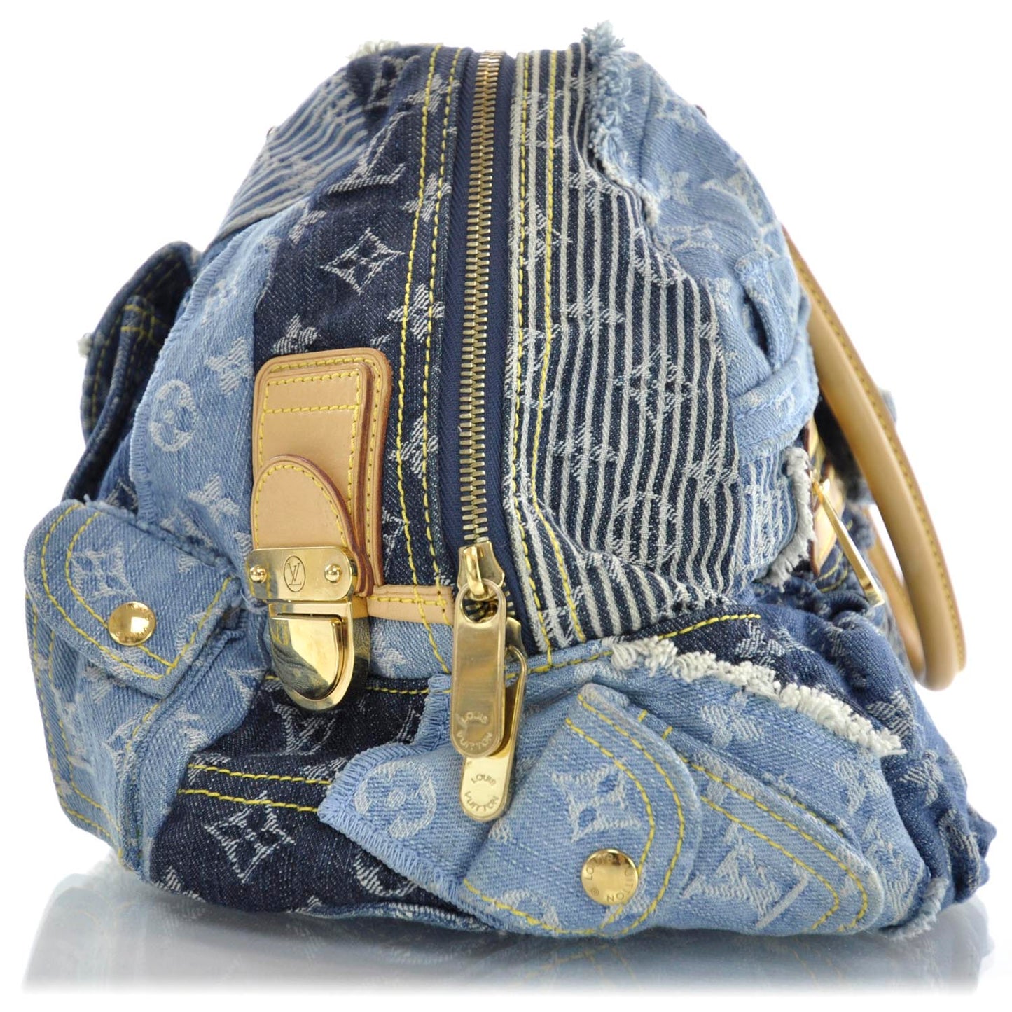 Denim Patchwork Bowly Blue