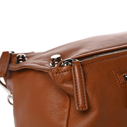 Givenchy Calfskin Medium Bolt Stud Pandora Brown 9 of 14