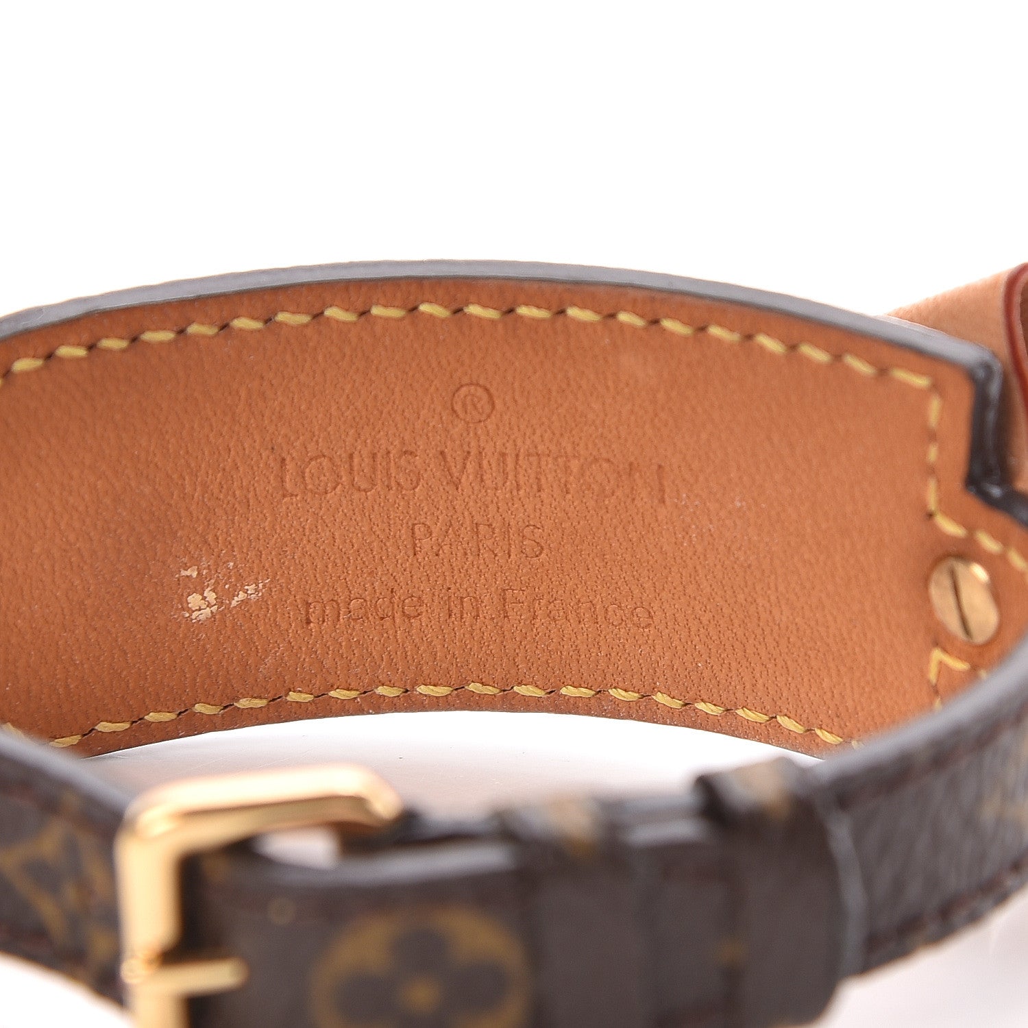 Louis Vuitton Monogram Address Bracelet 4 of 4