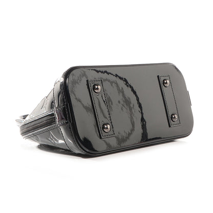 Louis Vuitton Vernis Alma BB Noir Magnetique 4 of 8