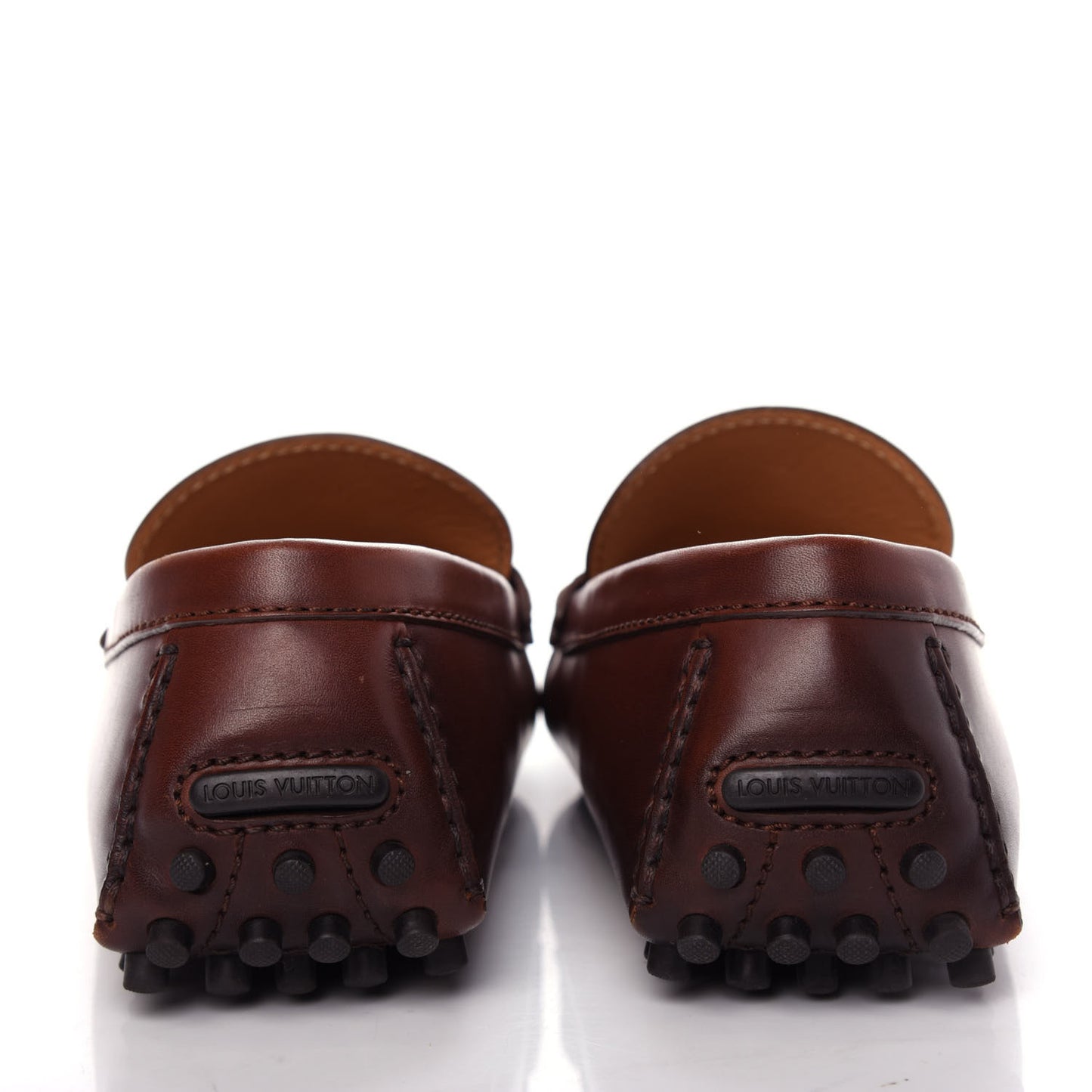 Smooth Calfskin Hockenheim Moccasin Loafers 8 Brown
