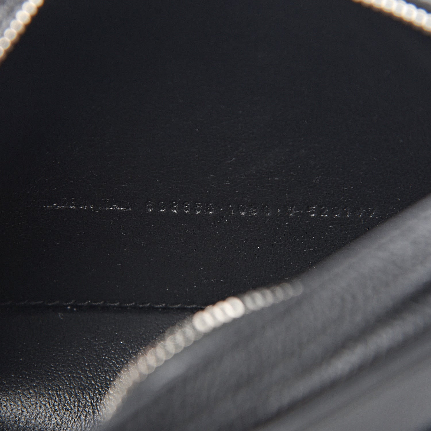Balenciaga Grained Calfskin Logo XS Ville Top Handle Camera Bag Black White 6 of 8