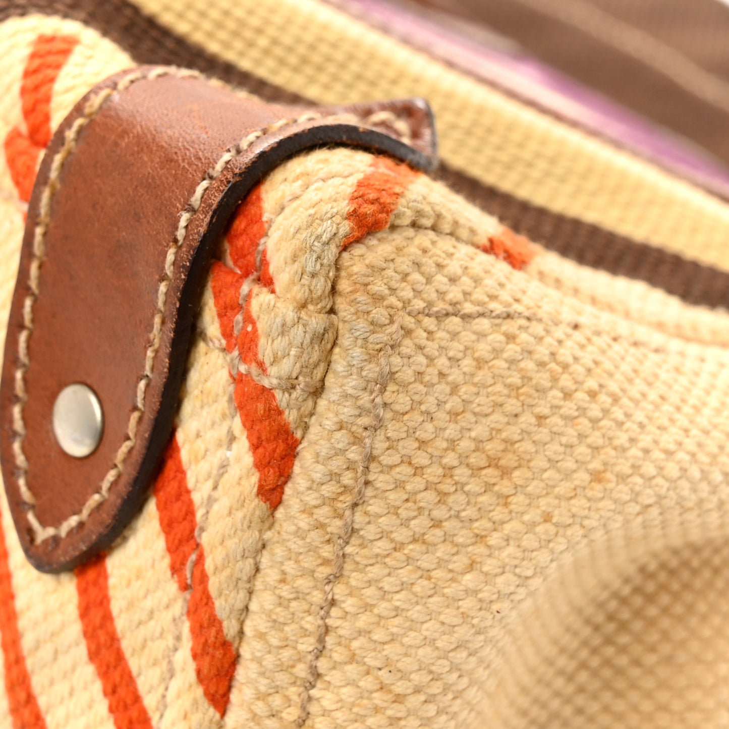 Canvas Shopping Tote Militaire Multicolor