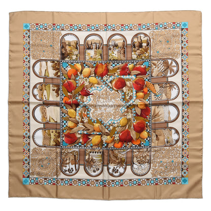 Hermes Silk Les Jardins D'Andalouise Scarf 90 1 of 9