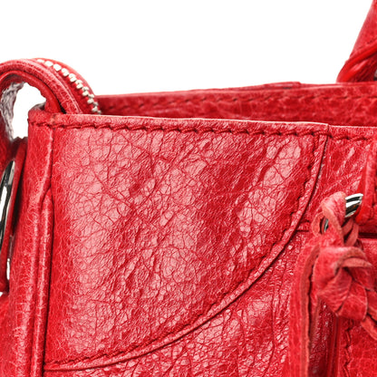 Balenciaga Agneau Giant 12 Silver Hardware Velo Rouge Cardinal 11 of 12