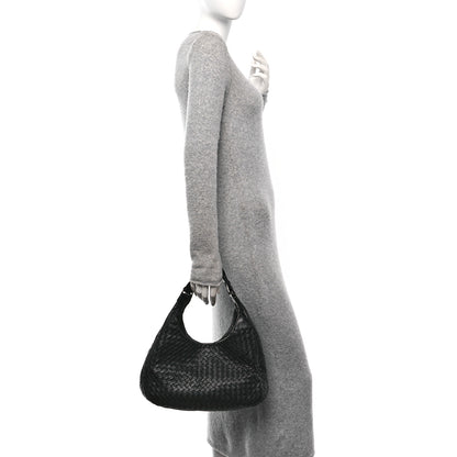 Bottega Veneta Nappa Intrecciato Medium Campana Hobo Black 2 of 11