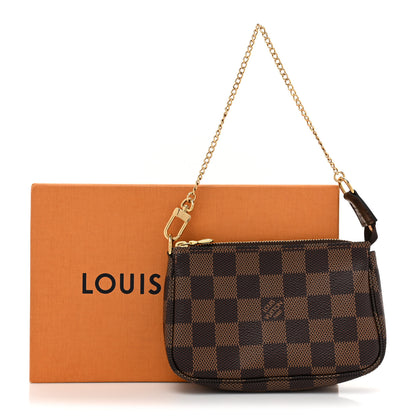 Louis Vuitton Damier Ebene Mini Pochette Accessories 9 of 9