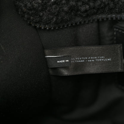 Marc Jacobs Polyester Cotton Mini The Teddy Traveler Tote Bag Black 7 of 11