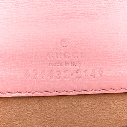Gucci Azalea Calfskin Enamel Super Mini Dionysus Shoulder Bag New Cherry Red Wild Rose Off White 6 of 10