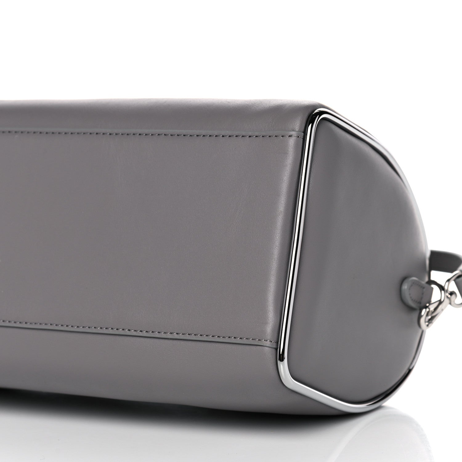 Alexander Wang Supple Calfskin Small Halo Duffle Bag Grey 8 of 8