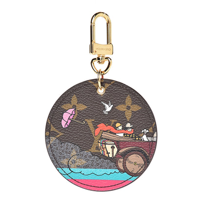 Louis Vuitton Monogram 2015 Christmas Animation Bag Charm Key Ring 1 of 3