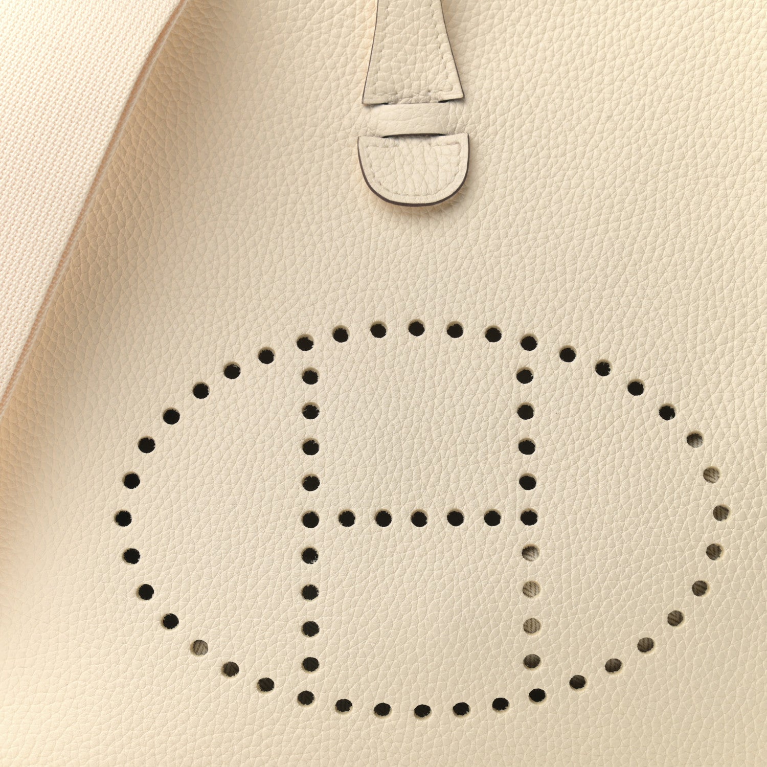 Hermes Taurillon Clemence Evelyne III PM Nata 8 of 10