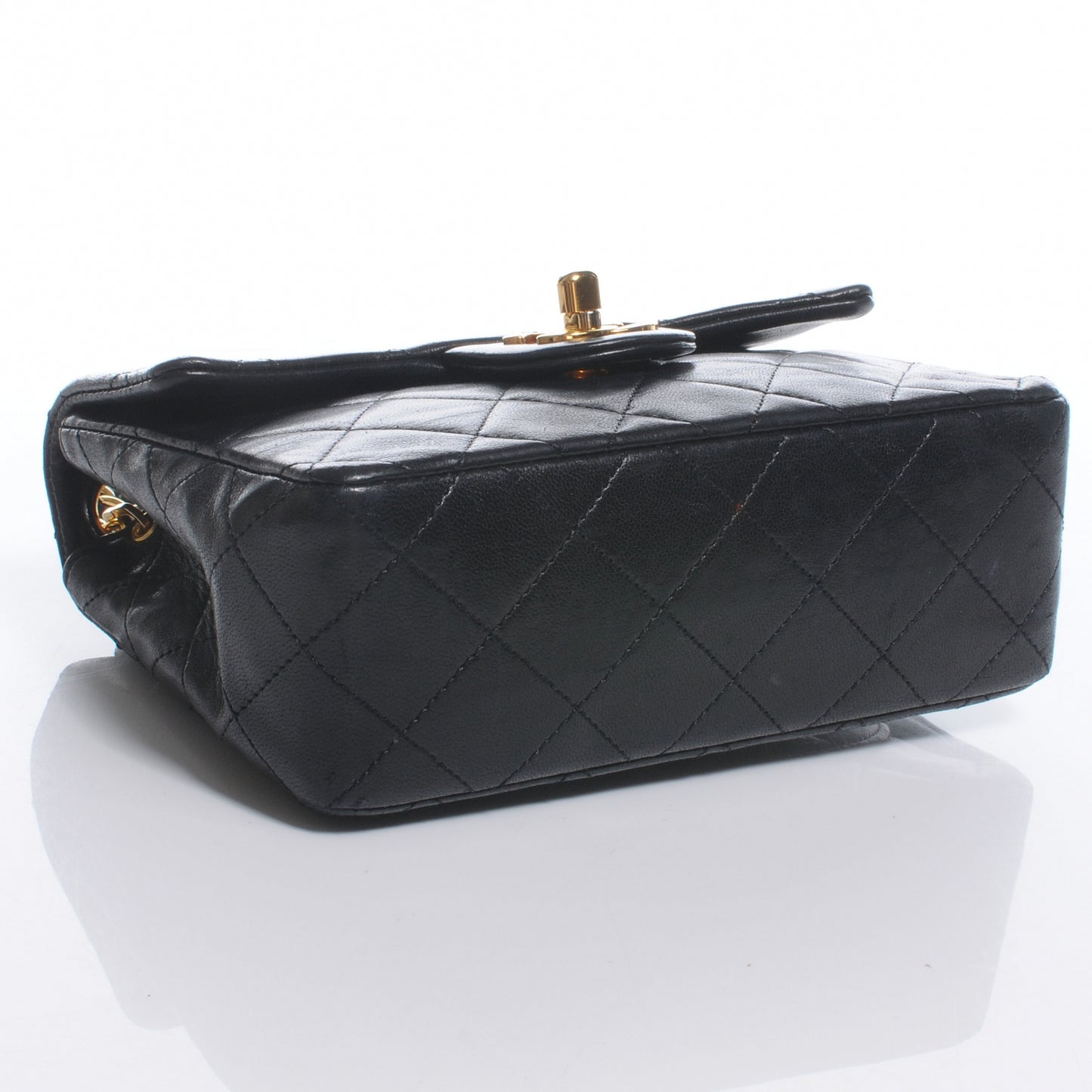 Lambskin Mini Flap Black