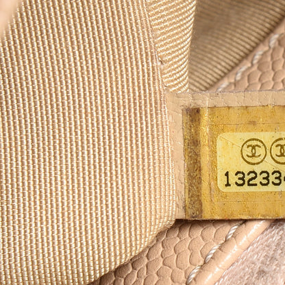 Chanel Caviar Quilted Grand Shopping Tote GST Beige Clair 10 of 18