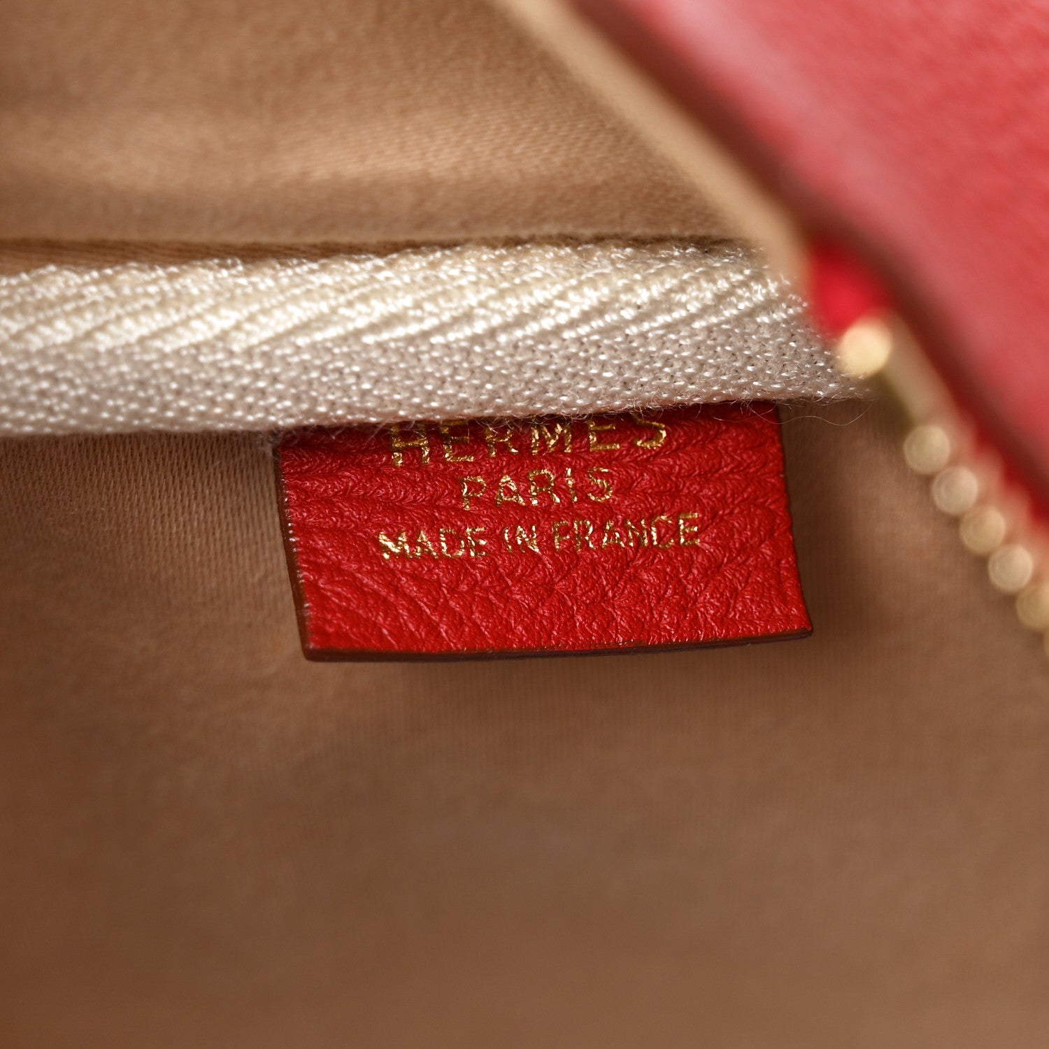 Hermes Taurillon Clemence Victoria 43 Rouge Vif 5 of 9