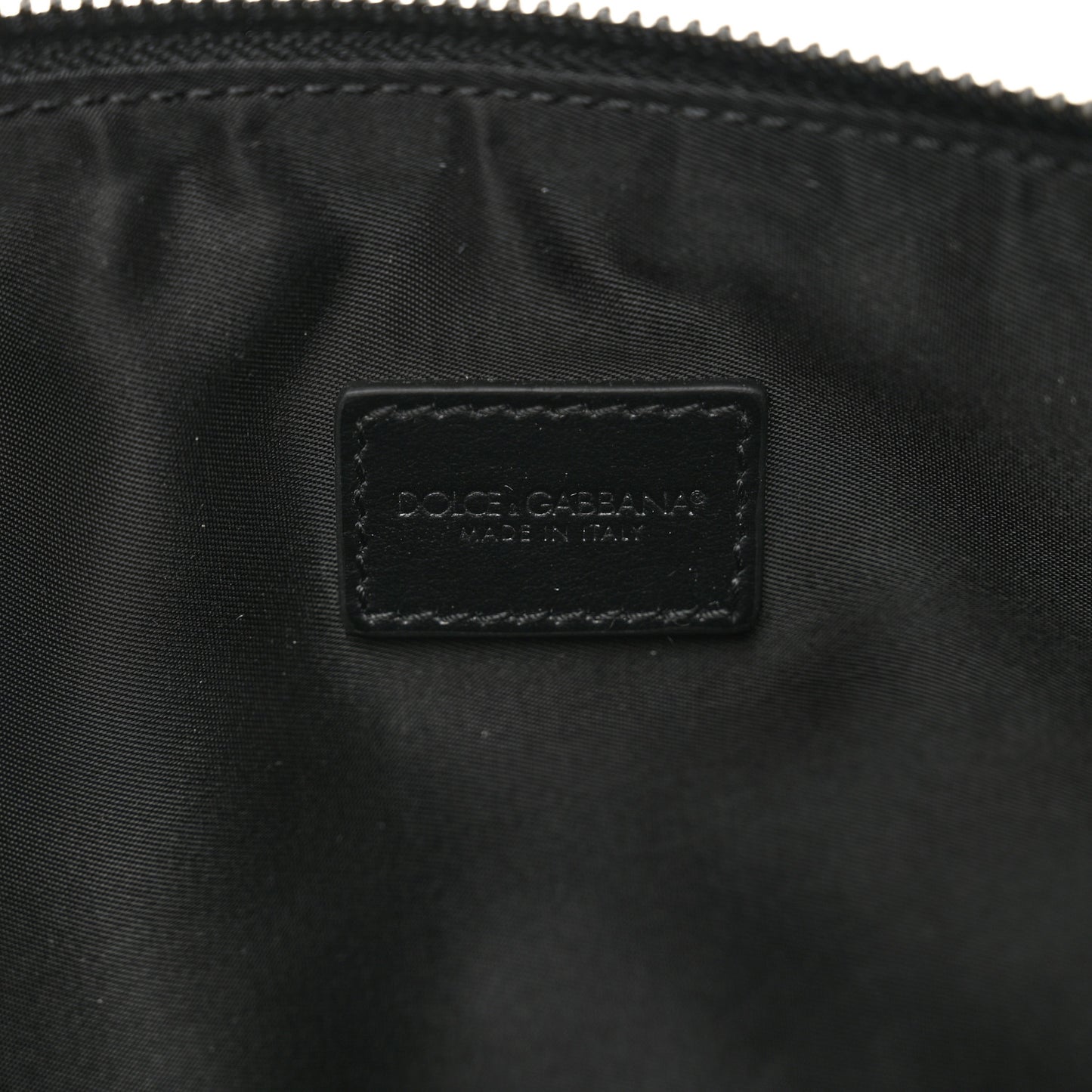 Nylon DG King Print Pouch Black Multicolor