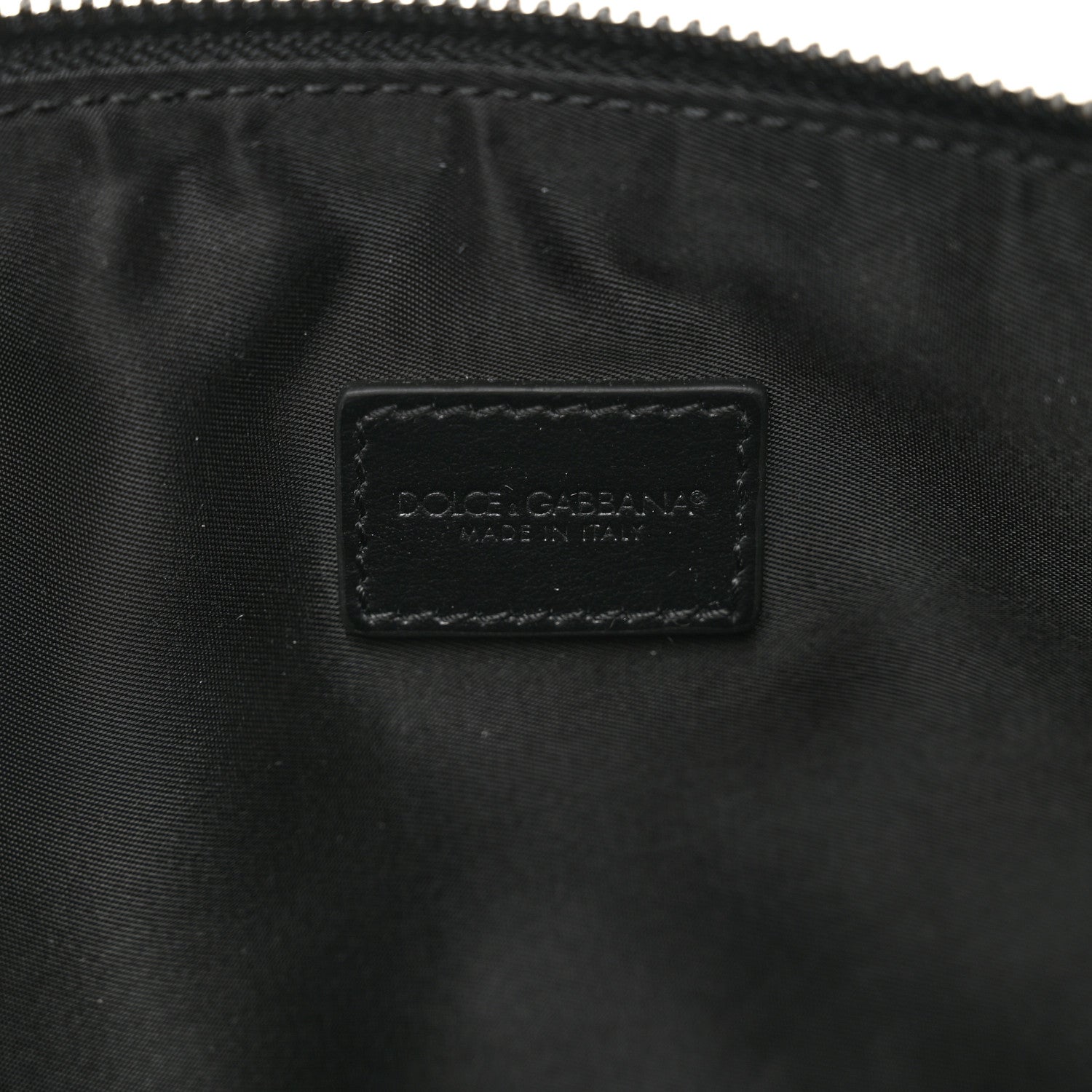 Dolce & Gabbana Nylon DG King Print Pouch Black Multicolor 6 of 6