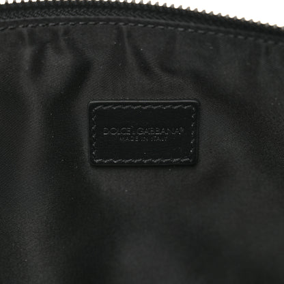 Dolce & Gabbana Nylon DG King Print Pouch Black Multicolor 6 of 6