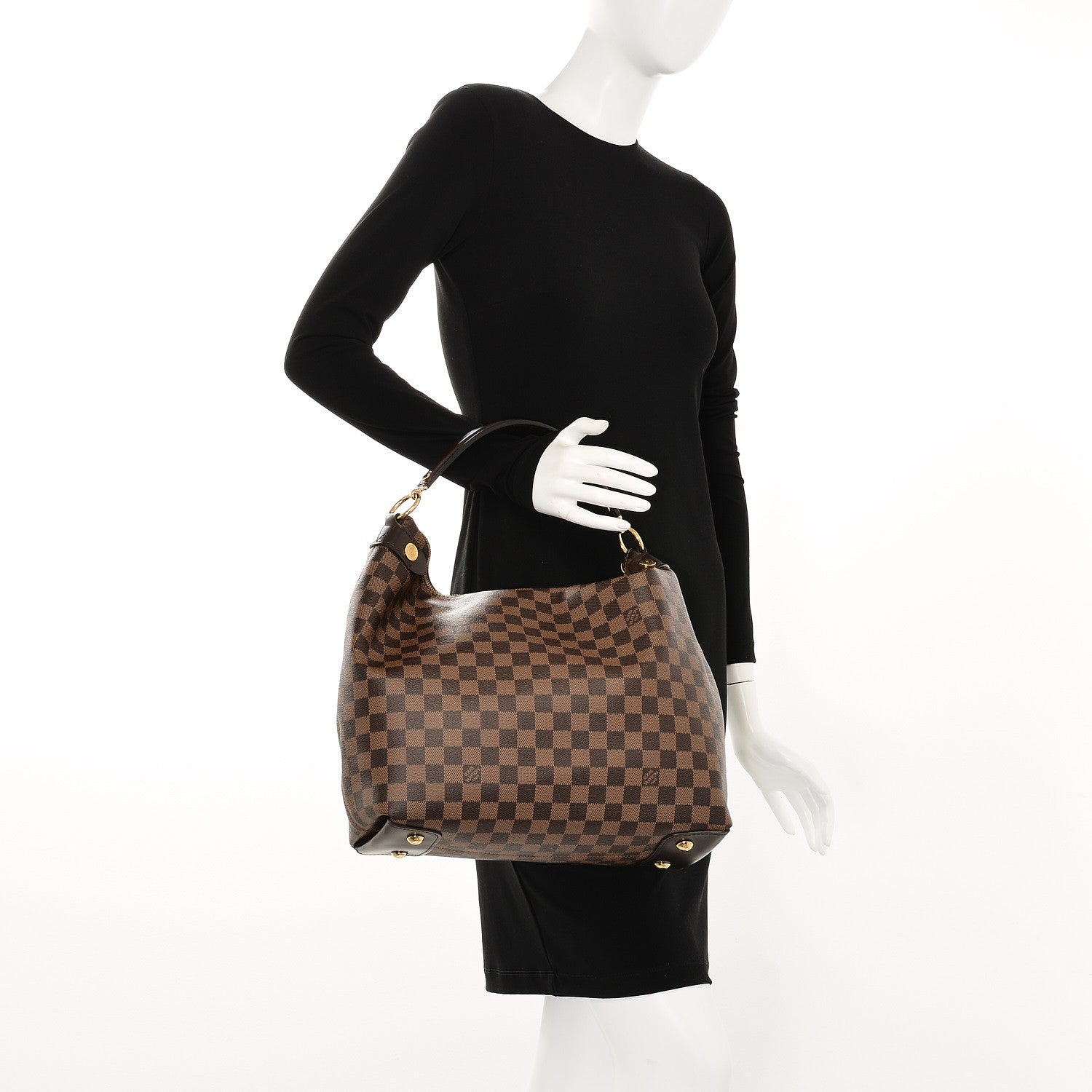 Louis Vuitton Damier Ebene Duomo Hobo 2 of 7