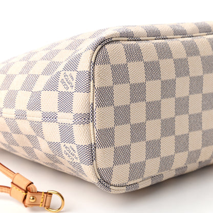 Louis Vuitton Damier Azur Neverfull PM 6 of 10