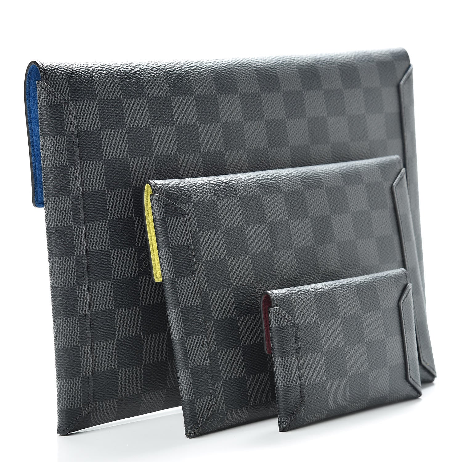 Louis Vuitton Damier Graphite Large Alpha Pochette 5 of 12