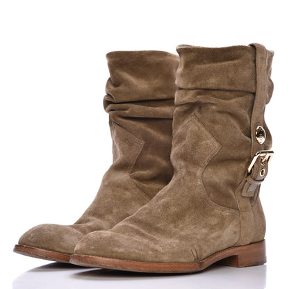 Louis Vuitton Suede Safari Boots Taupe 39 3 of 10