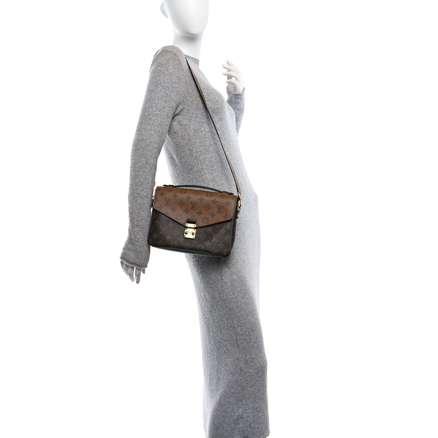 Louis Vuitton Reverse Monogram Pochette Metis 2 of 13