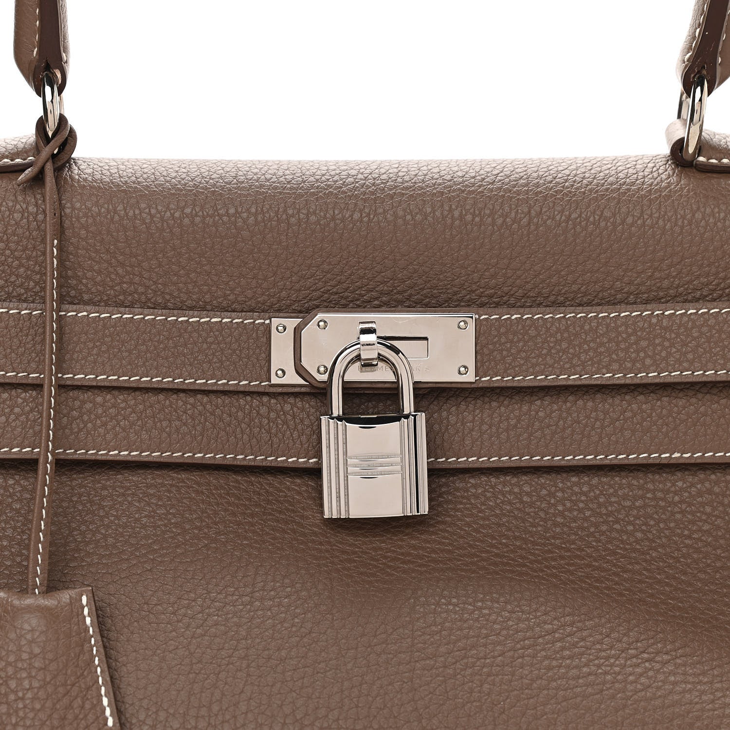 Hermes Togo Shoulder Kelly 40 Etoupe 8 of 10