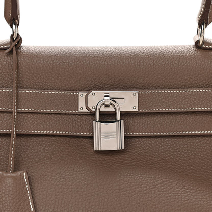 Hermes Togo Shoulder Kelly 40 Etoupe 8 of 10