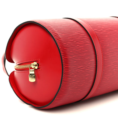 Louis Vuitton Epi Soufflot Castillan Red 12 of 13