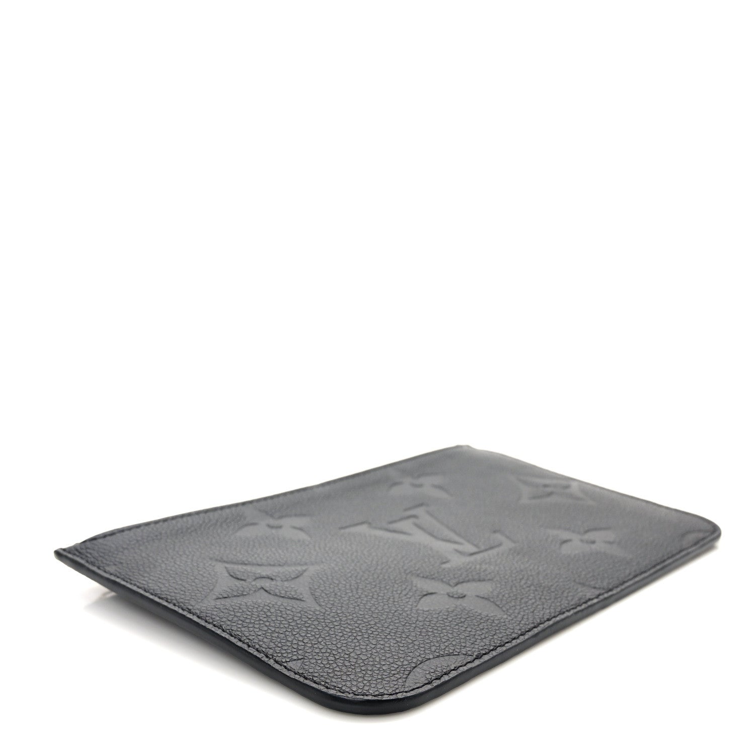 Louis Vuitton Empreinte Monogram Giant Neverfull MM Pochette Black 4 of 7