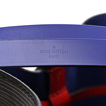 Louis Vuitton Epi Braided NeoNoe MM Black Indigo 6 of 9