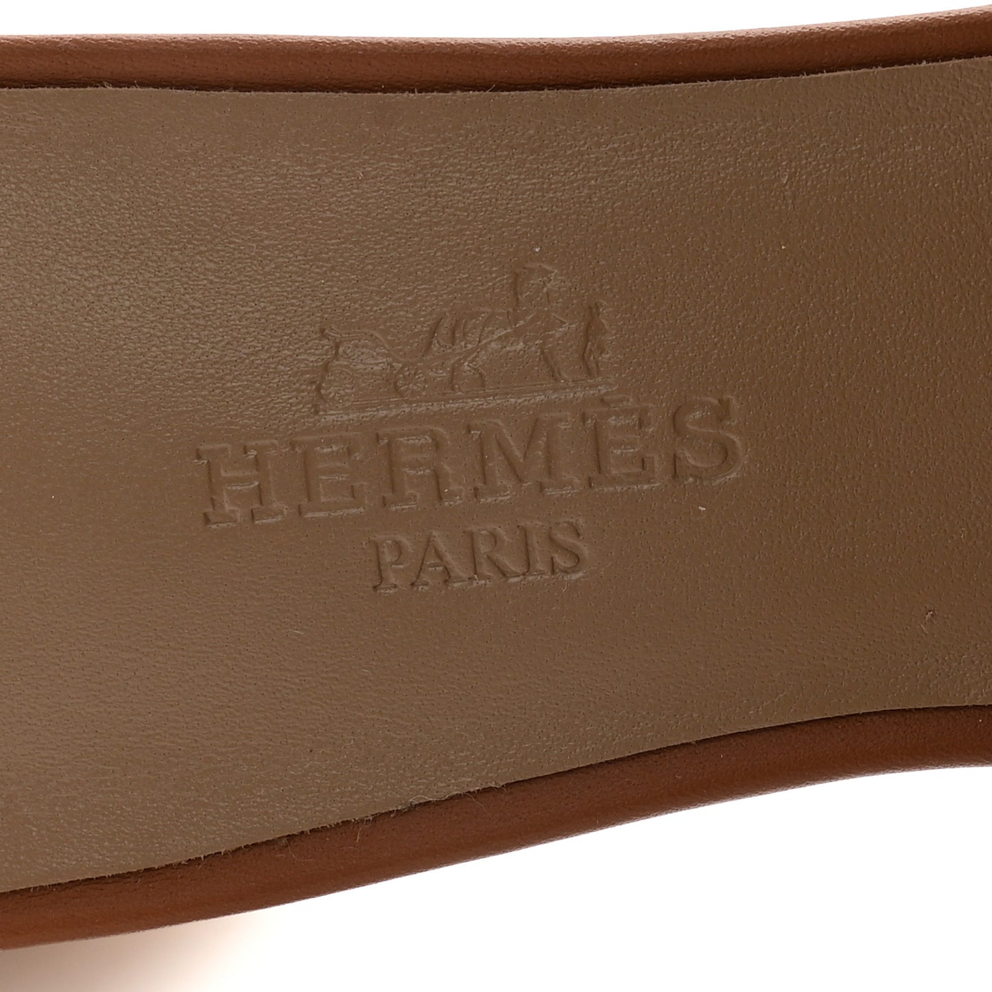 Calfskin Oasis Sandals 35.5 Gold