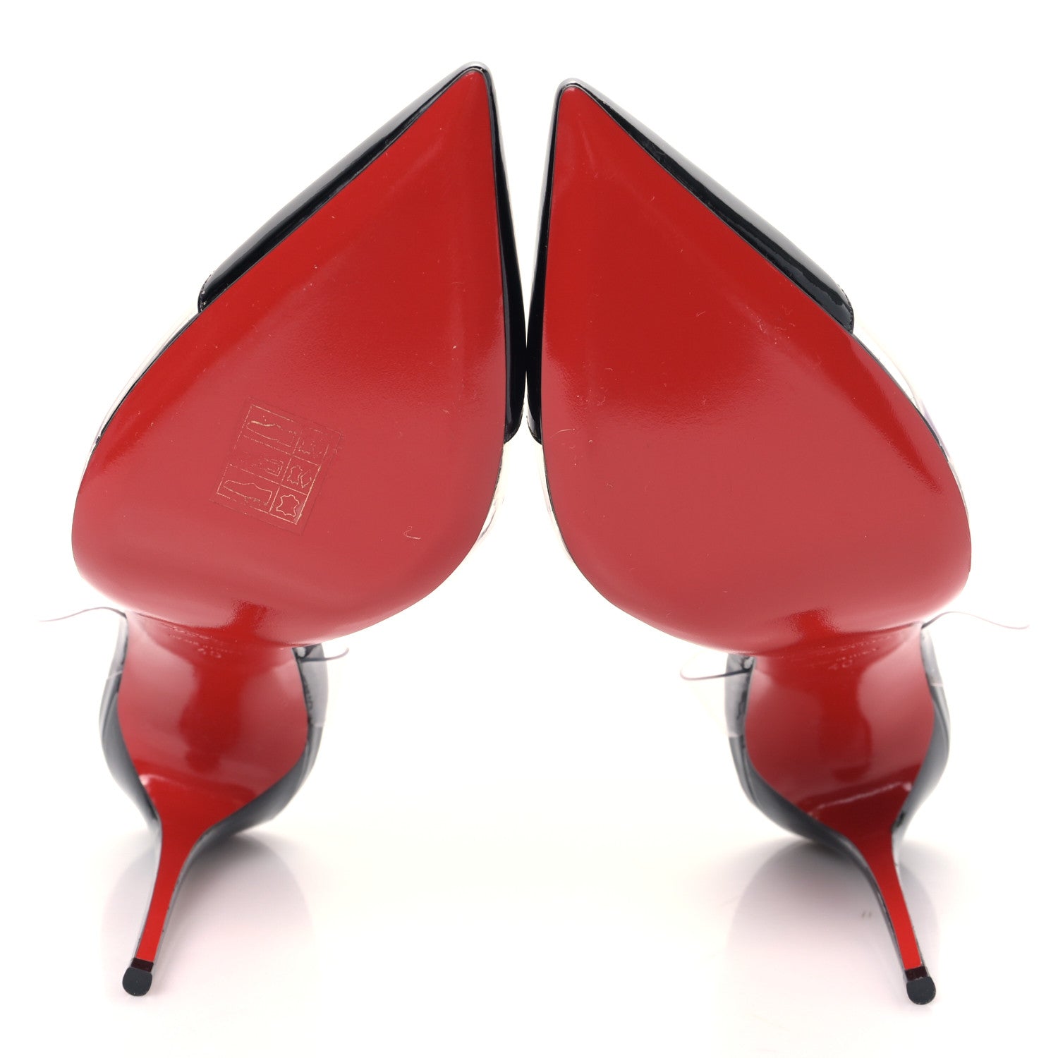 Christian Louboutin Patent PVC Nosy 100 Pumps 40 Black 5 of 8