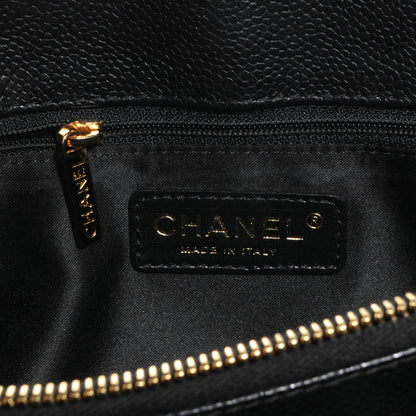 Chanel Caviar Grand Shopping Tote GST Black 6 of 7