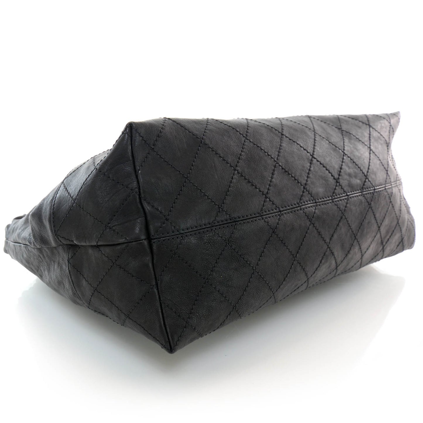 Calfskin XL Coco Cabas Black