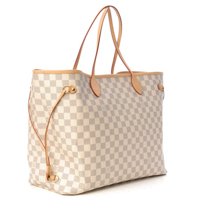 Louis Vuitton Damier Azur Neo Neverfull GM Rose Ballerine 3 of 8