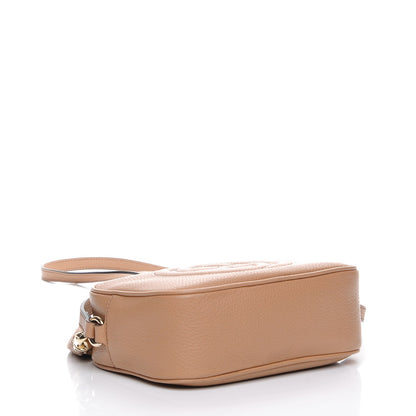 Gucci Pebbled Calfskin Small Soho Disco Bag Rose Beige 4 of 7
