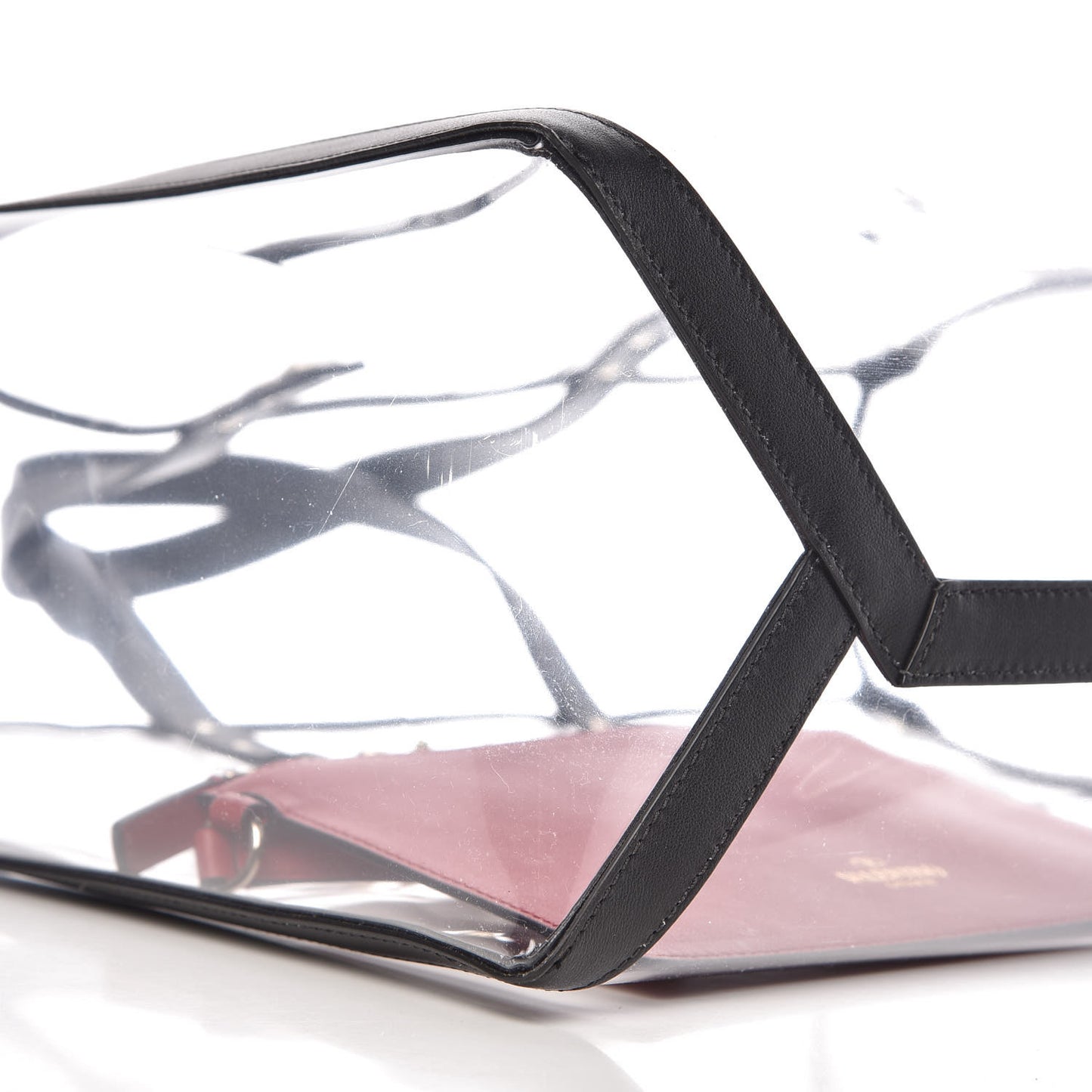 Plexy VLTN Shopping Bag Transparent