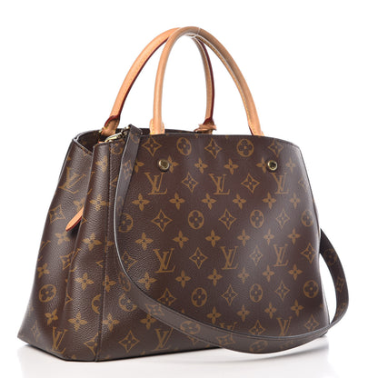 Louis Vuitton Monogram Montaigne MM 4 of 14