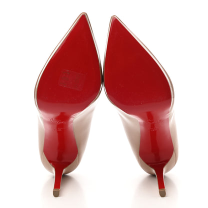 Christian Louboutin Patent Pigalle Plato 100 Pumps 40.5 Nude 5 of 10