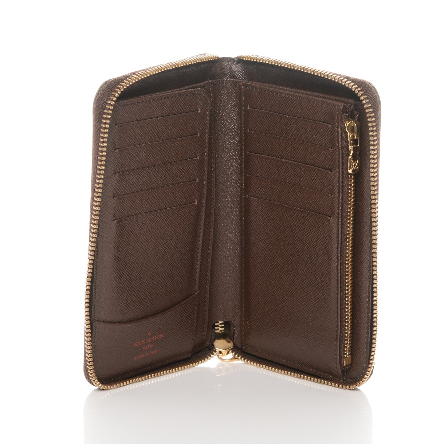 Damier Ebene Zippy Compact Wallet