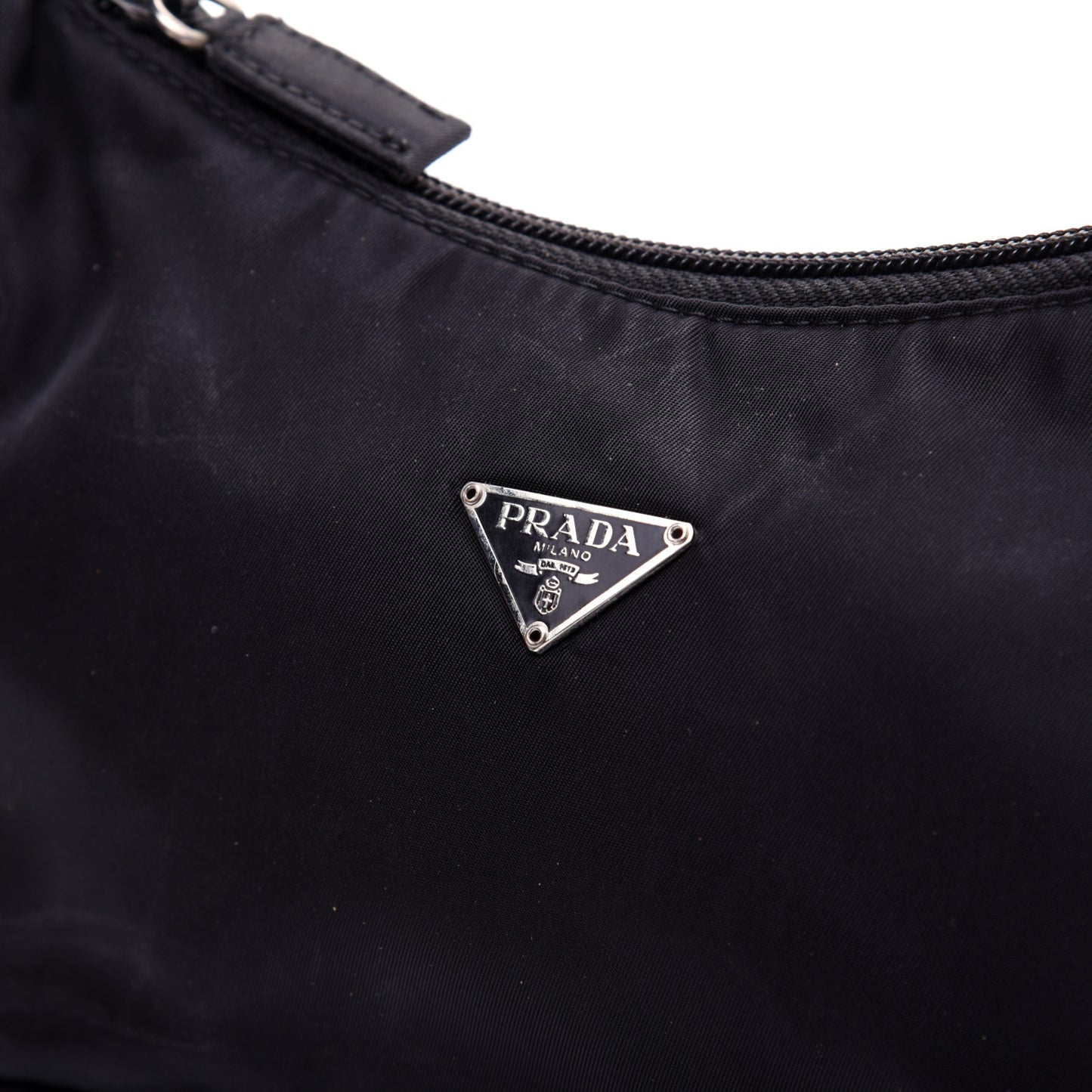 Tessuto Nylon Sport Shoulder Bag Black