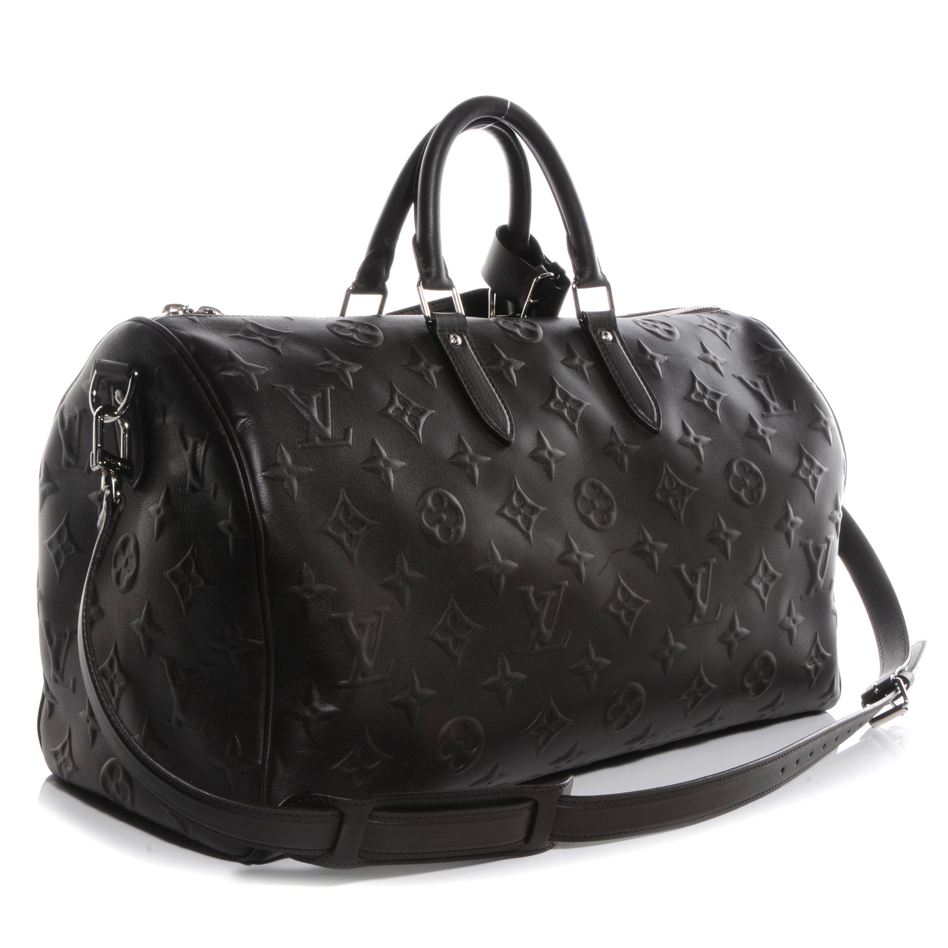 Louis Vuitton EDUN Monogram Revelation Keepall 45 Bandouliere Brown 3 of 8