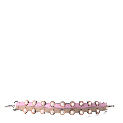 Fendi Calfskin Studded Mini Strap You Dove 1 of 2