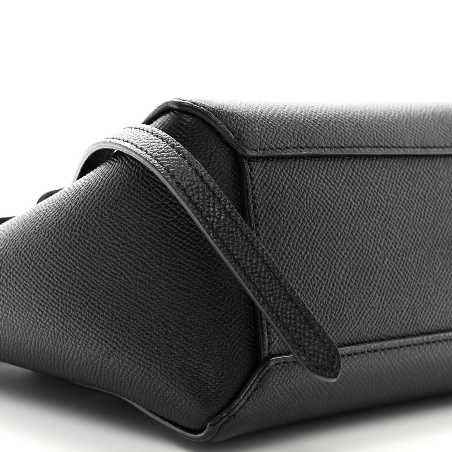 Celine Grained Calfskin Nano Belt Bag Black 9 of 13