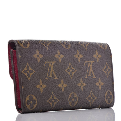 Louis Vuitton Monogram Emilie Wallet Fuchsia 3 of 12